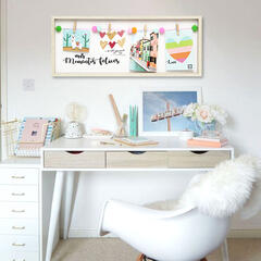 Portarretratos con broches Deco