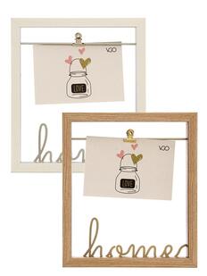 Portarretratos con broches Alambre